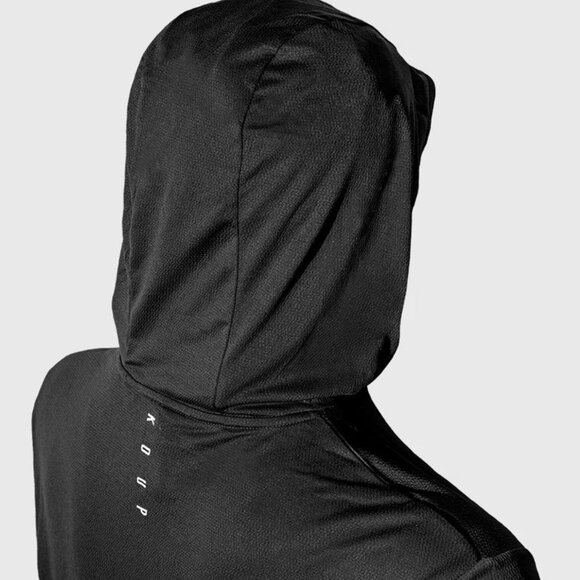 Koup Black Performance Base Layer Long Sleeve Hoodie - Picture 3 of 3